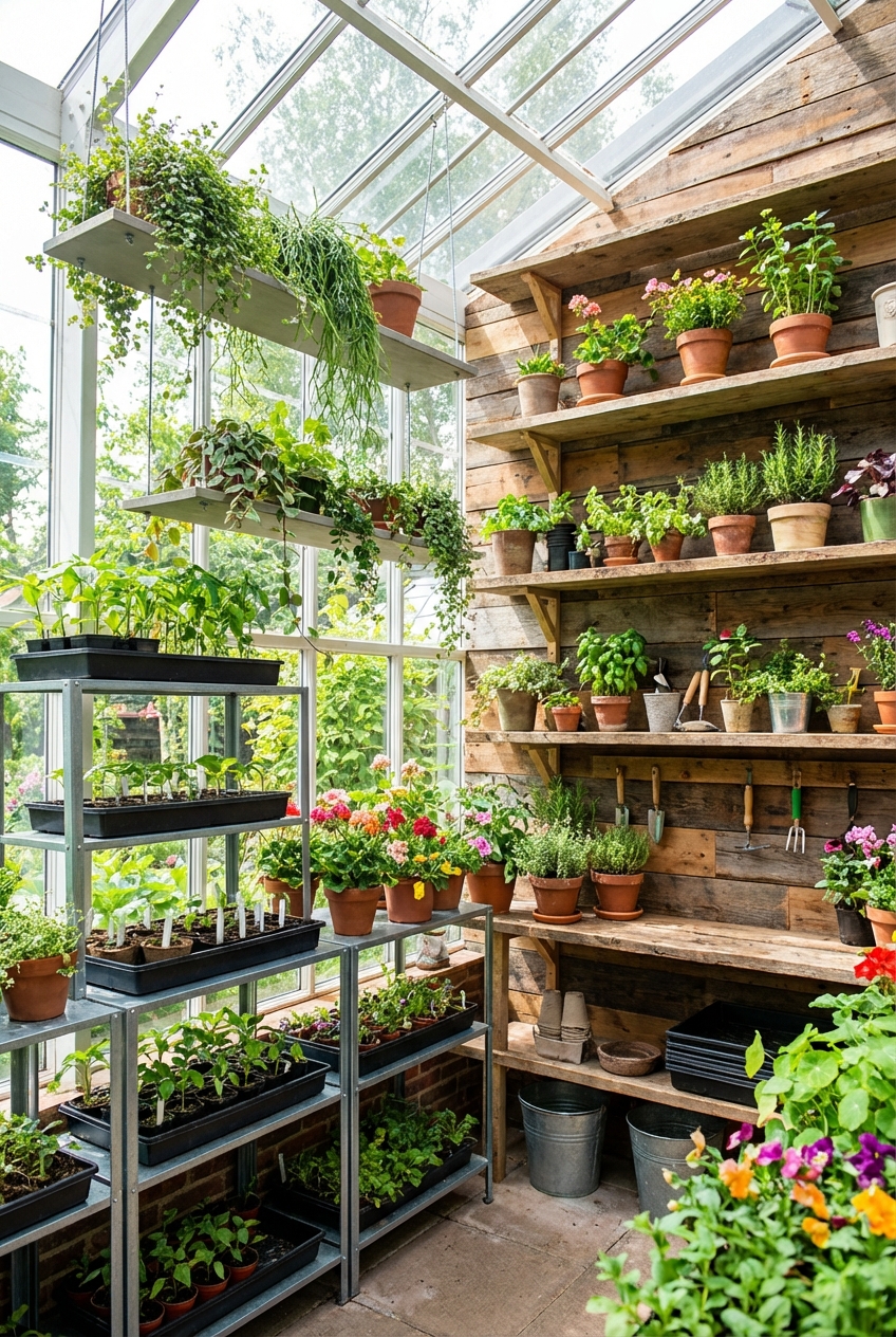 Greenhouse Shelving Ideas: Maximize Your Space - Featured Image