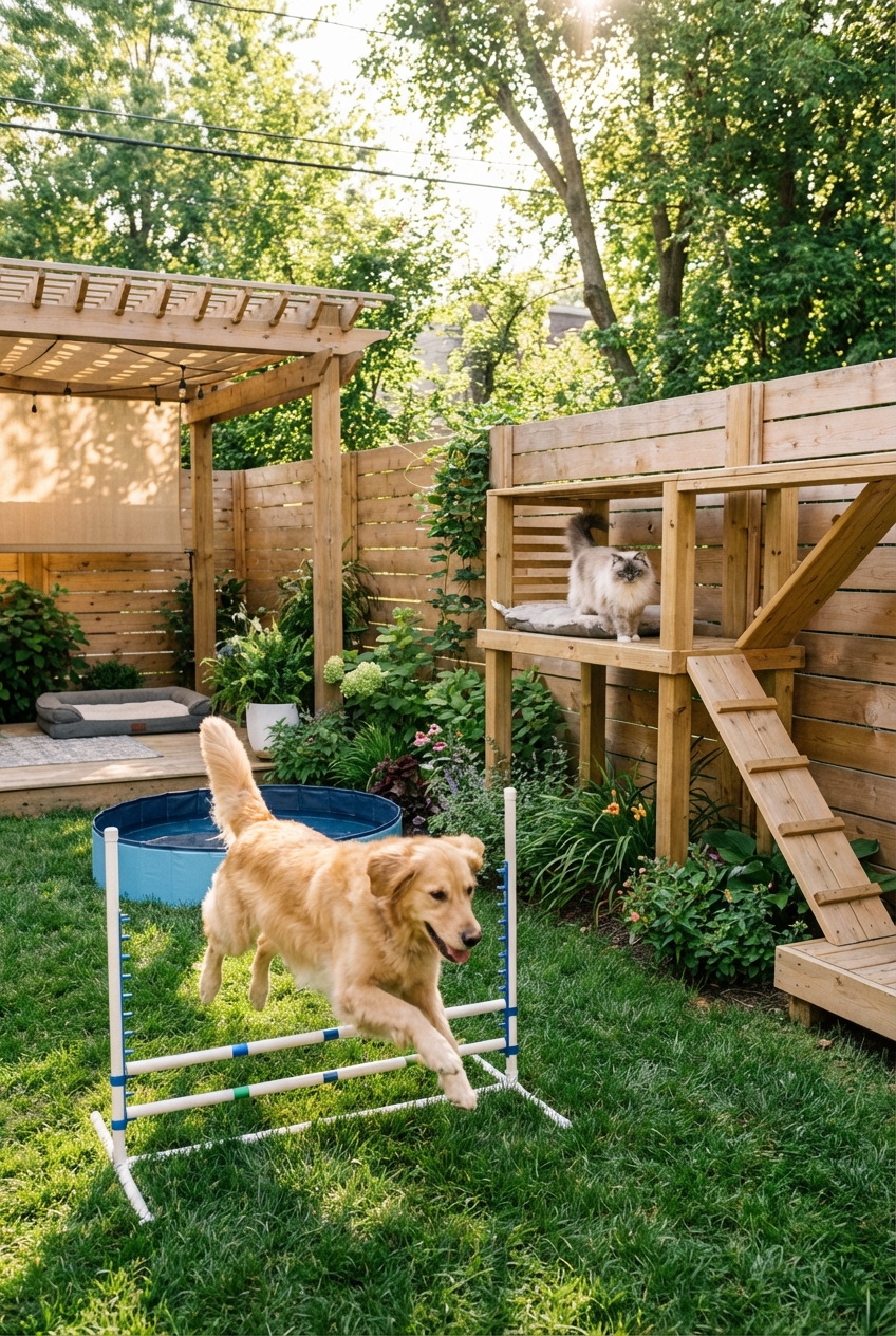 Pet-Friendly Backyard Ideas: Keeping Your Furry Friends Happy and Safe - Featured Image