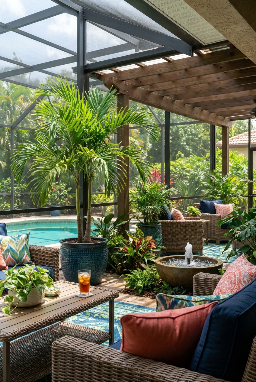 Tropical Florida Lanai Ideas for Blissful Homes - Featured Image