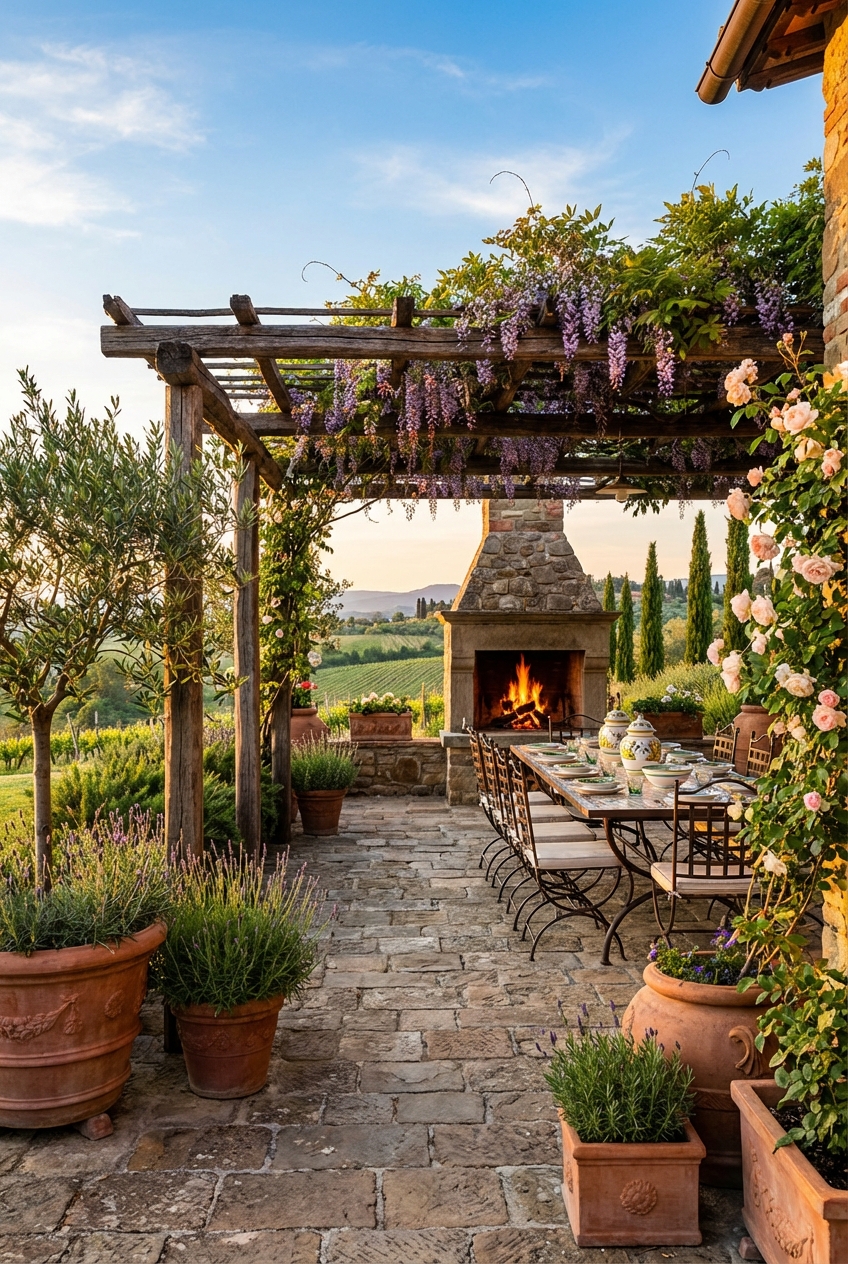 Tuscan Style Patio Ideas for Your Dream Backyard - Featured Image