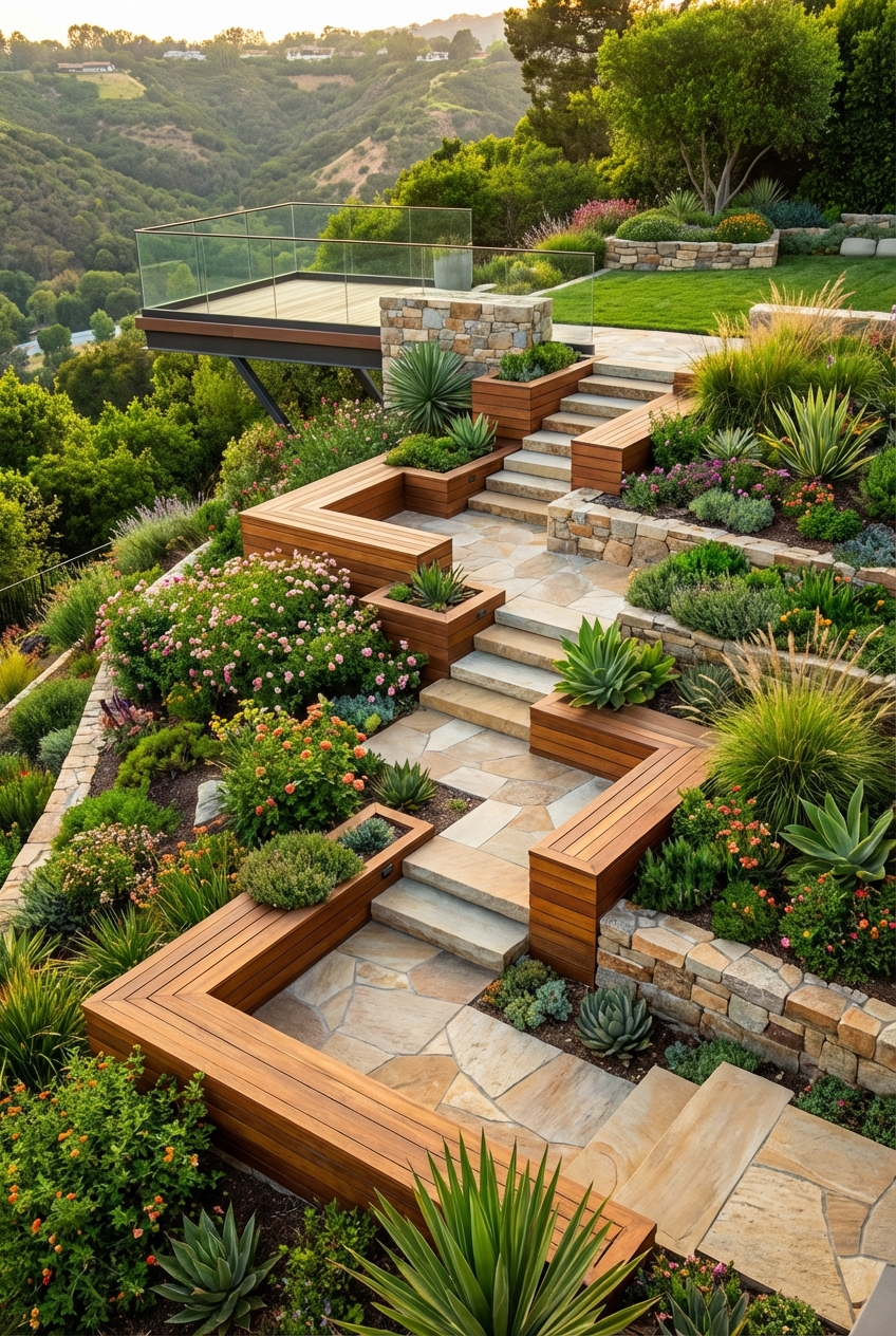 Hillside Step Designs: Creative Ideas for Slopes - Featured Image