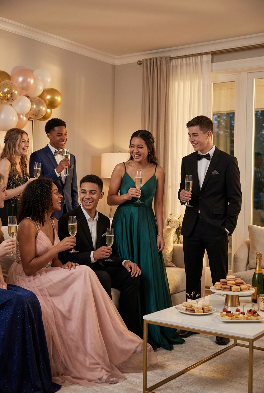 Chic Pre Prom Party Ideas to Kick Off the Night - Featured Image