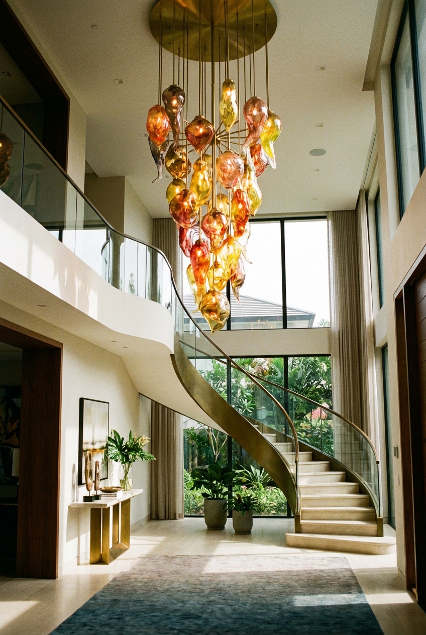 Elevate Your Entryway with High Ceiling Foyer Lighting - Featured Image