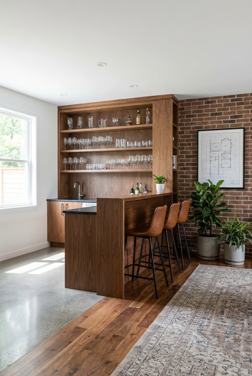 5 Home Bar Floor Plan Ideas for Efficient Use - Featured Image