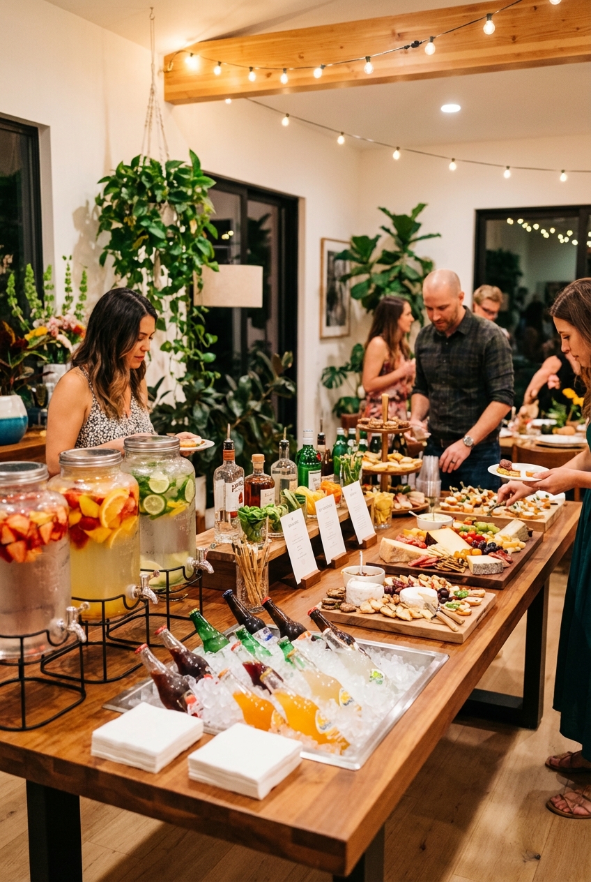 Self Serve Bar - Creative Ideas for Your Next Party - Featured Image