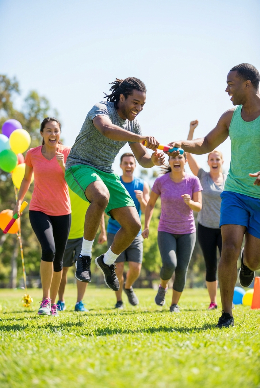 Fun Adult Relay Race Ideas for Energetic Gatherings - Featured Image