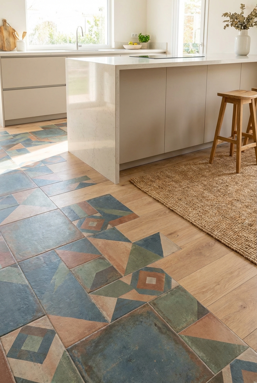 Trendy Kitchen Floor Tile Ideas 2024 Guide - Featured Image