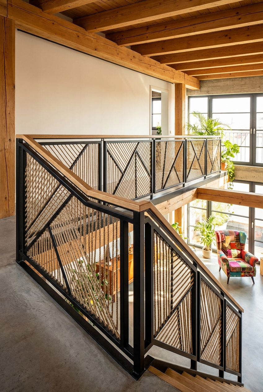 Creative Loft Railing Ideas for Your Home - Featured Image
