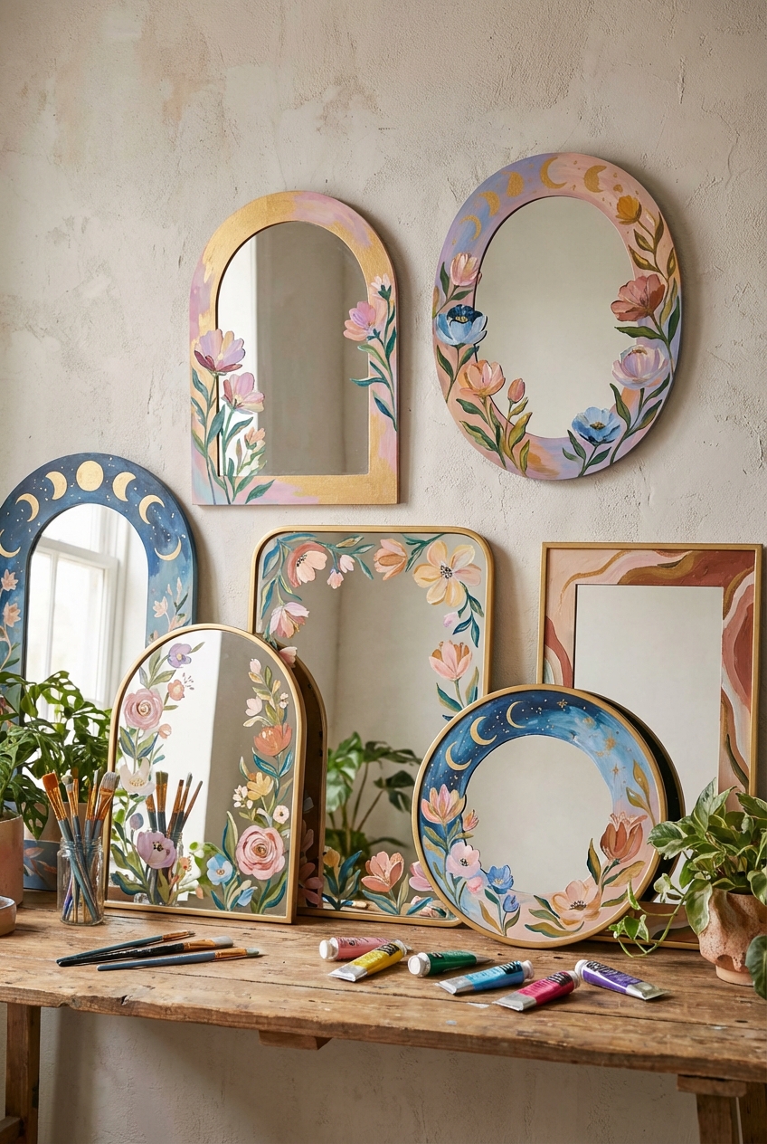 Mirror Painting Ideas Aesthetic: Get Inspired! - Featured Image