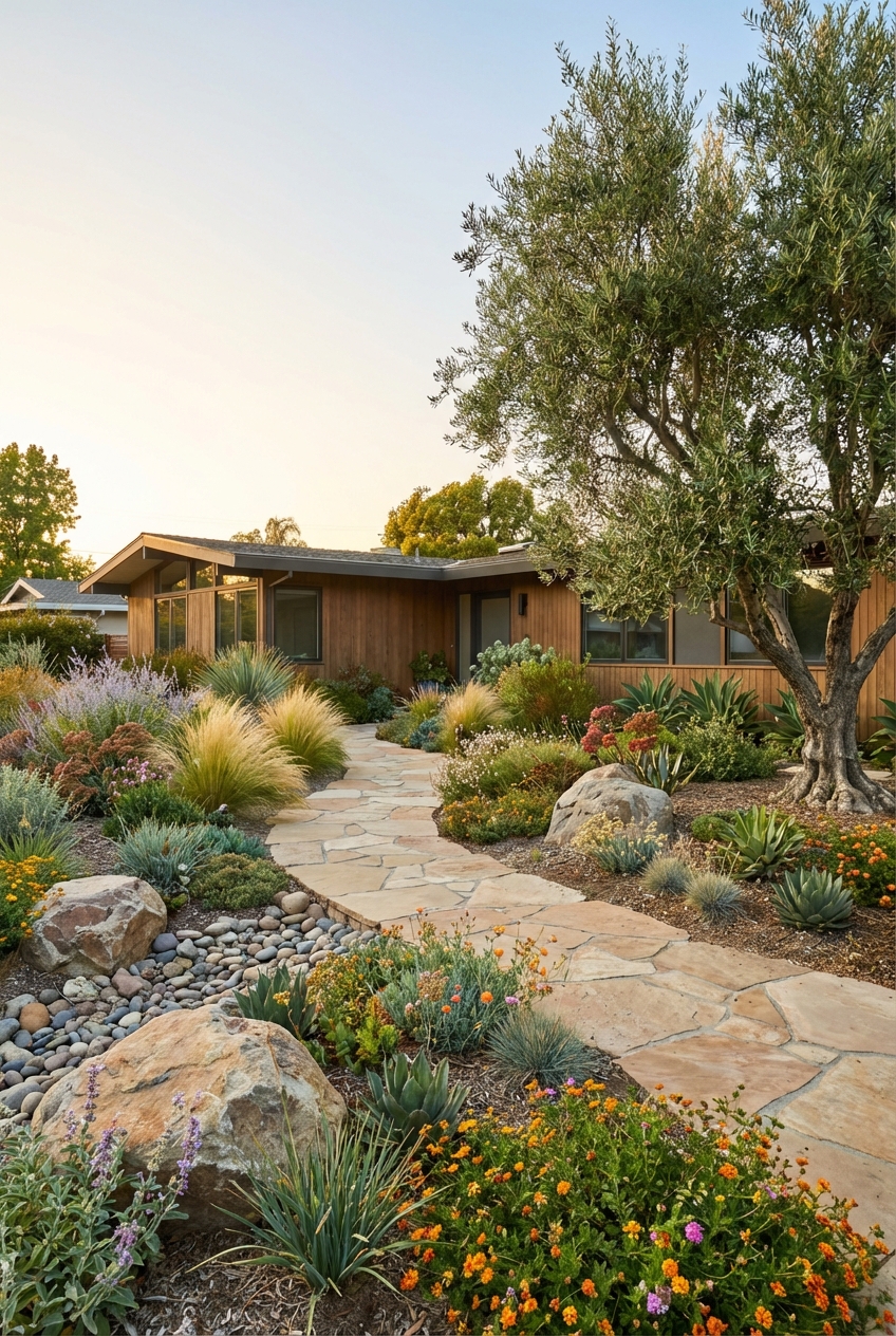 Ranch Style Home Front Yard Landscaping Ideas - Featured Image