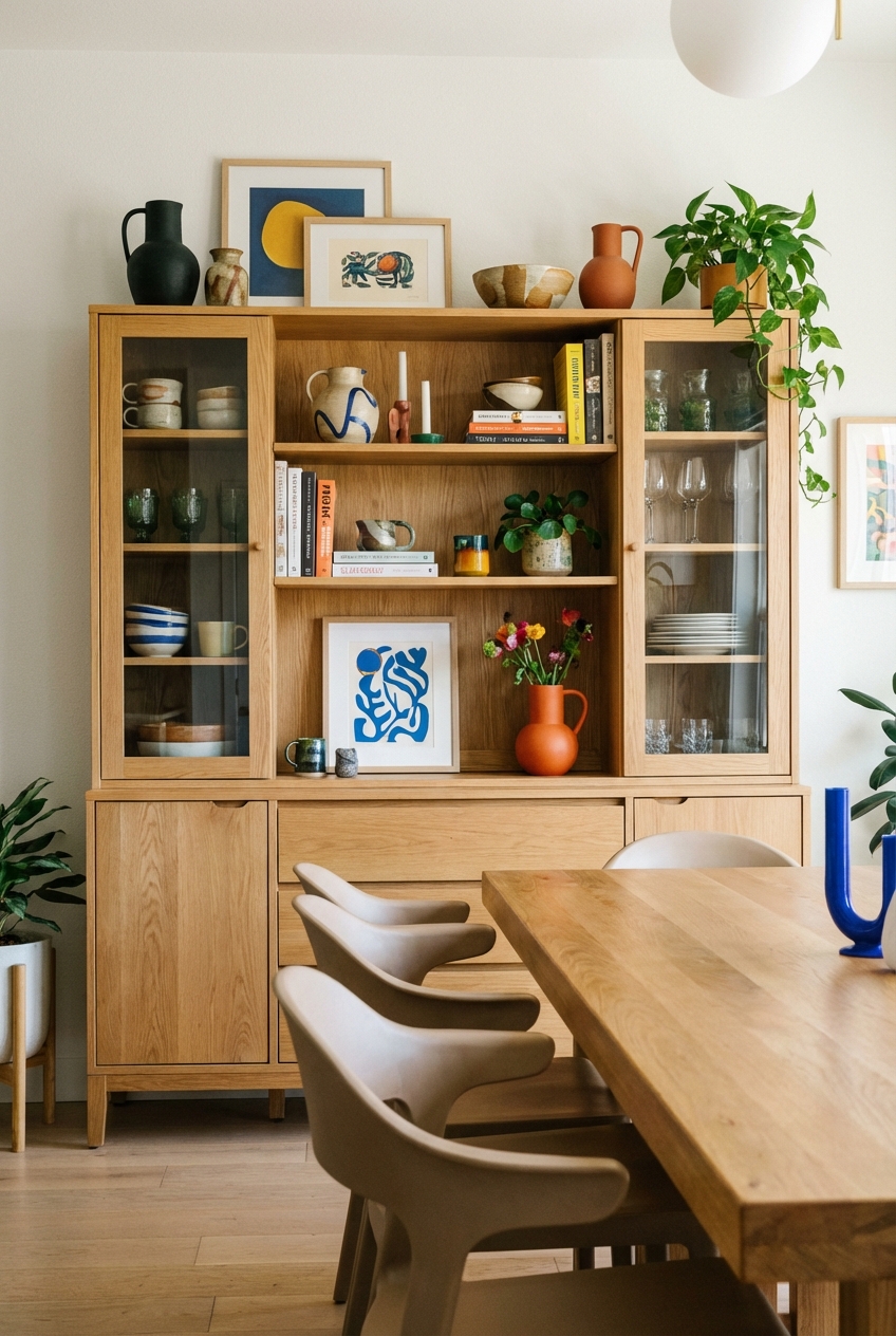 5 Tips for Dining Room Hutch Decorating Ideas Display - Featured Image