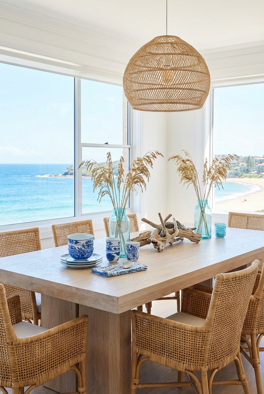 Coastal Dining Room Furniture: Seaside Charm Tips - Featured Image