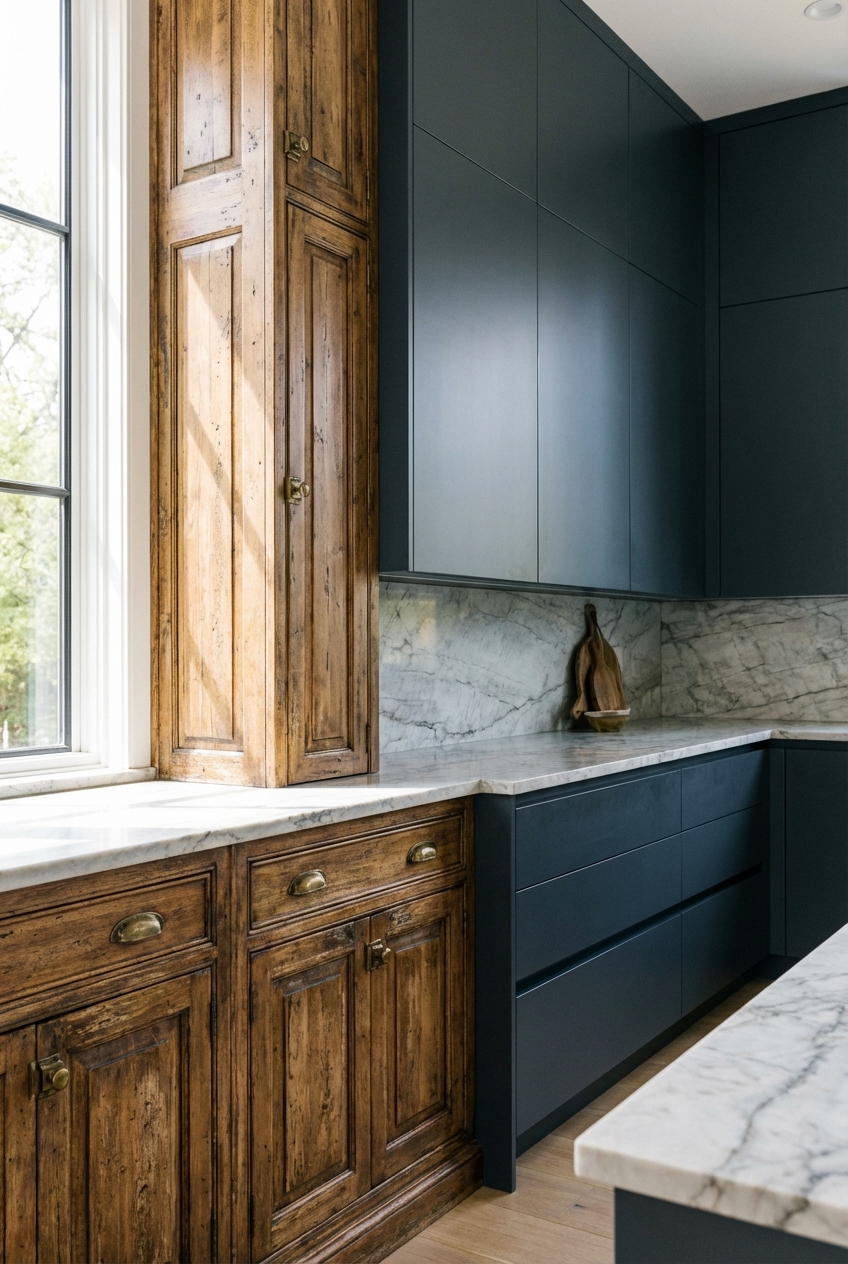 How To Match Old Cabinets With New: Blending Styles - Featured Image