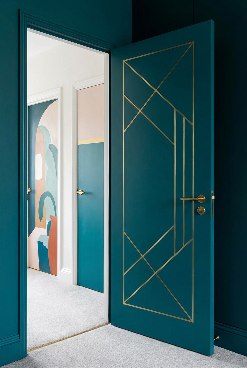 Bedroom Door Painting Ideas for a Chic Aesthetic - Featured Image