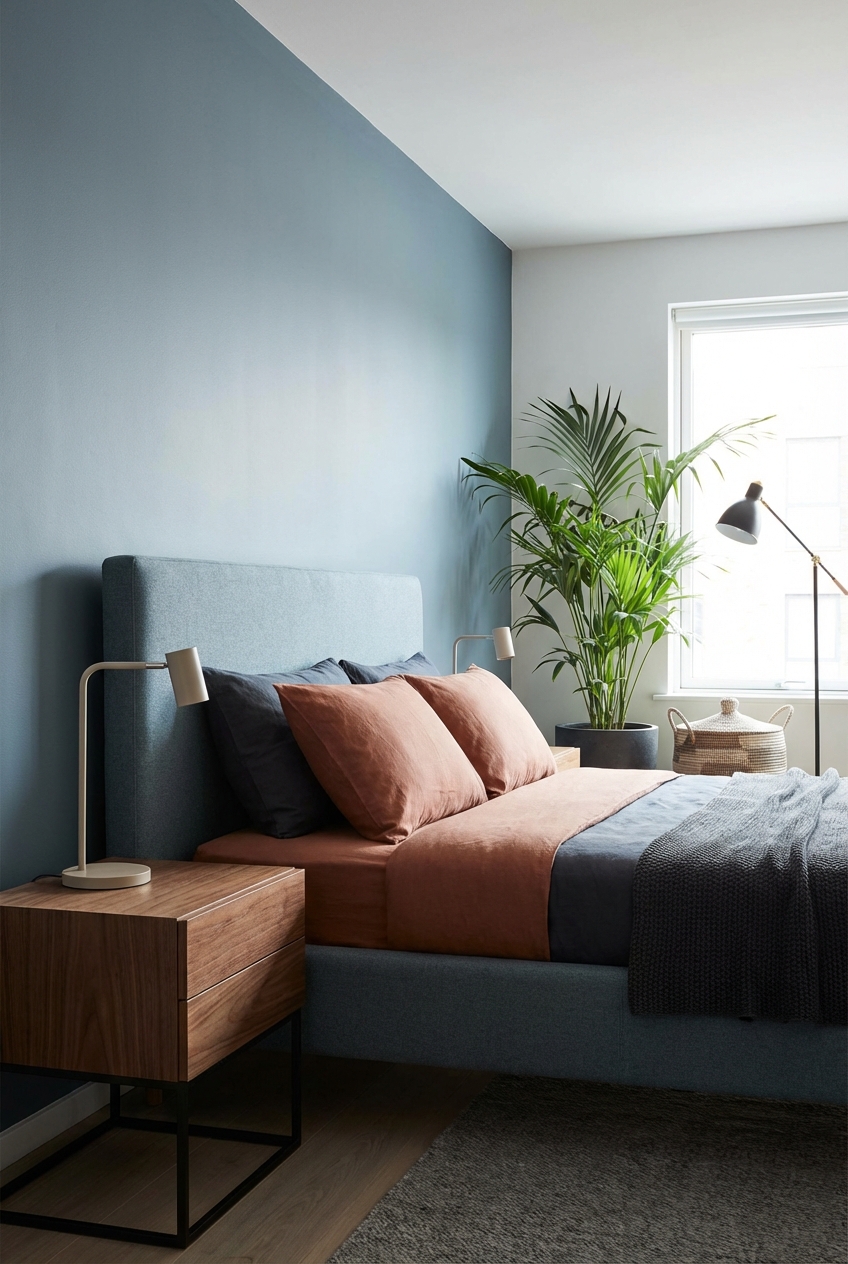 How To Balance A Bedroom With Only One Nightstand - Featured Image