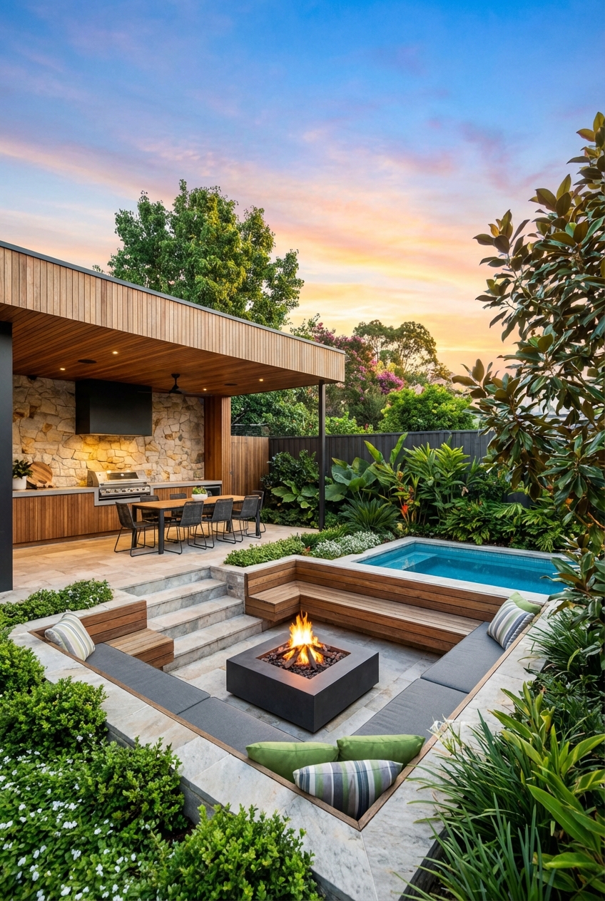 Maximize Space: L Shaped Backyard Ideas & Designs - Featured Image