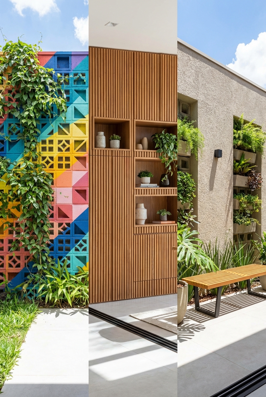 Creative Ideas for Cinder Block Walls Makeovers - Featured Image