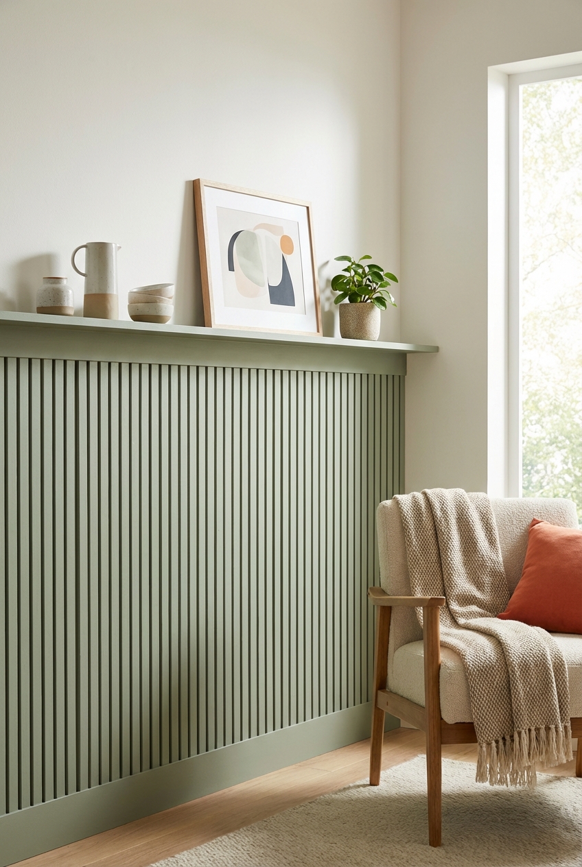 Fresh Half Wall Paneling Ideas for Your Home - Featured Image
