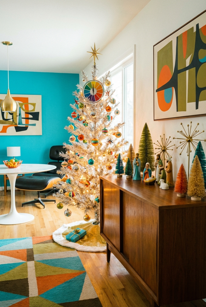 Mid Century Christmas Decor: Vintage Holiday Charm - Featured Image
