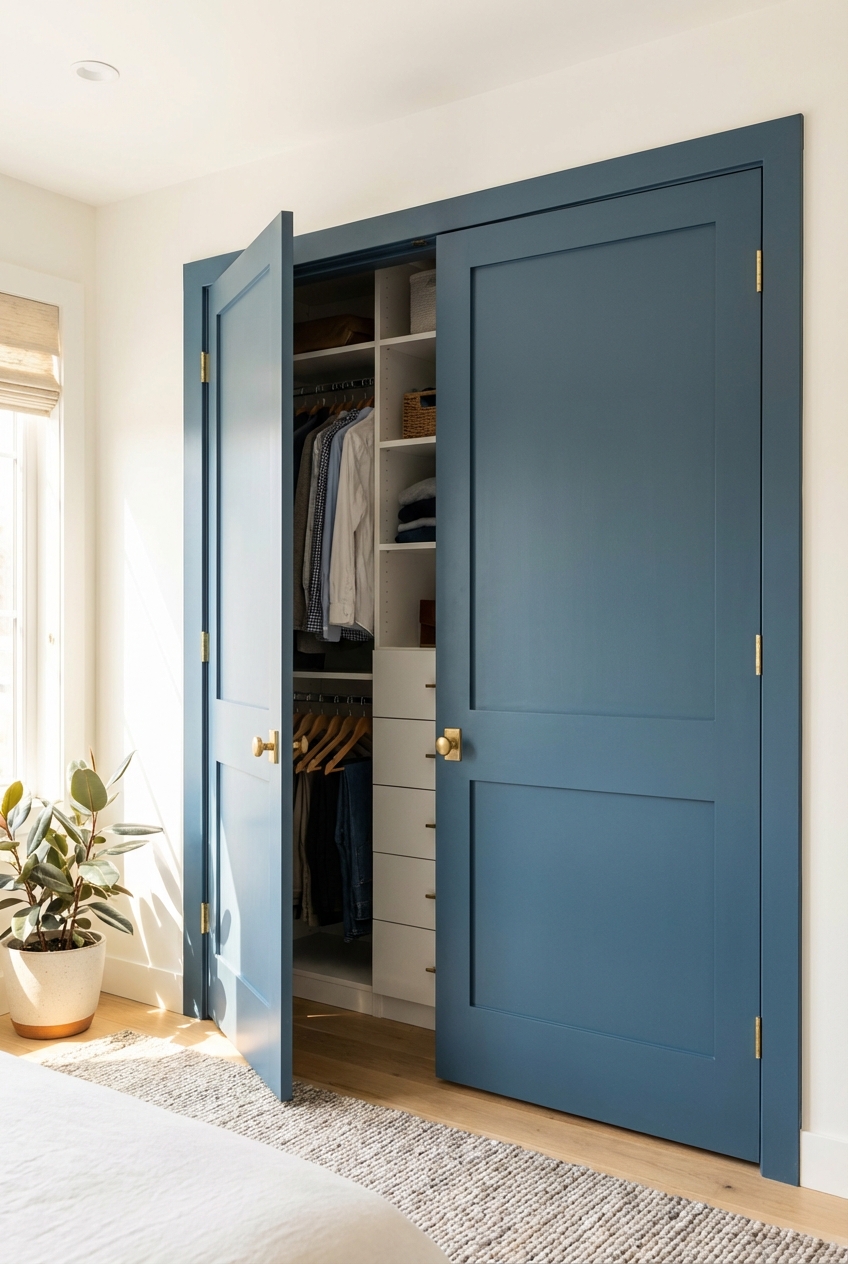 Double Closet Door Ideas for Stylish Storage - Featured Image