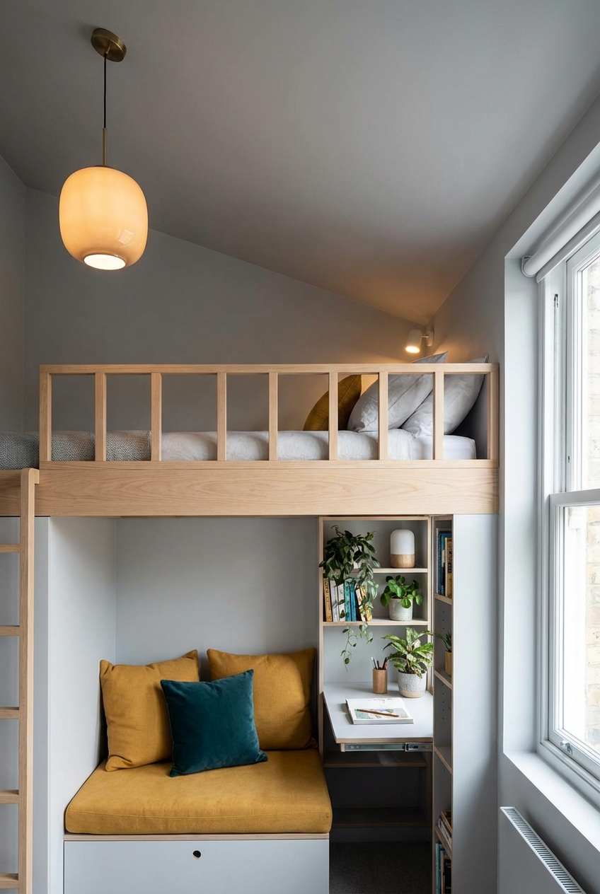 Low Ceiling Loft Bed Ideas for Small Spaces - Featured Image